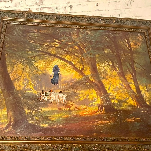 Witches in the Forest Wall Art - Vintage Customized for dark art Enthusiasts - Picture 3 of 3